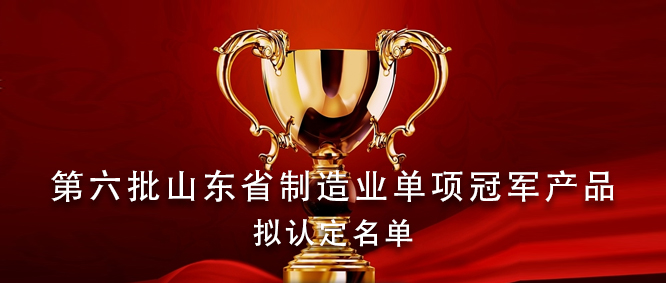 捷報(bào)頻傳！青島義龍入選第六批山東省制造業(yè)單項(xiàng)冠軍產(chǎn)品擬認(rèn)定名單